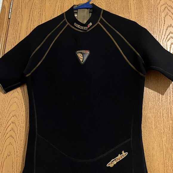 Henderson Aquatics Made in USA Unisex Black Wetsuits Dive Suits Sz-L - Picture 2 of 12